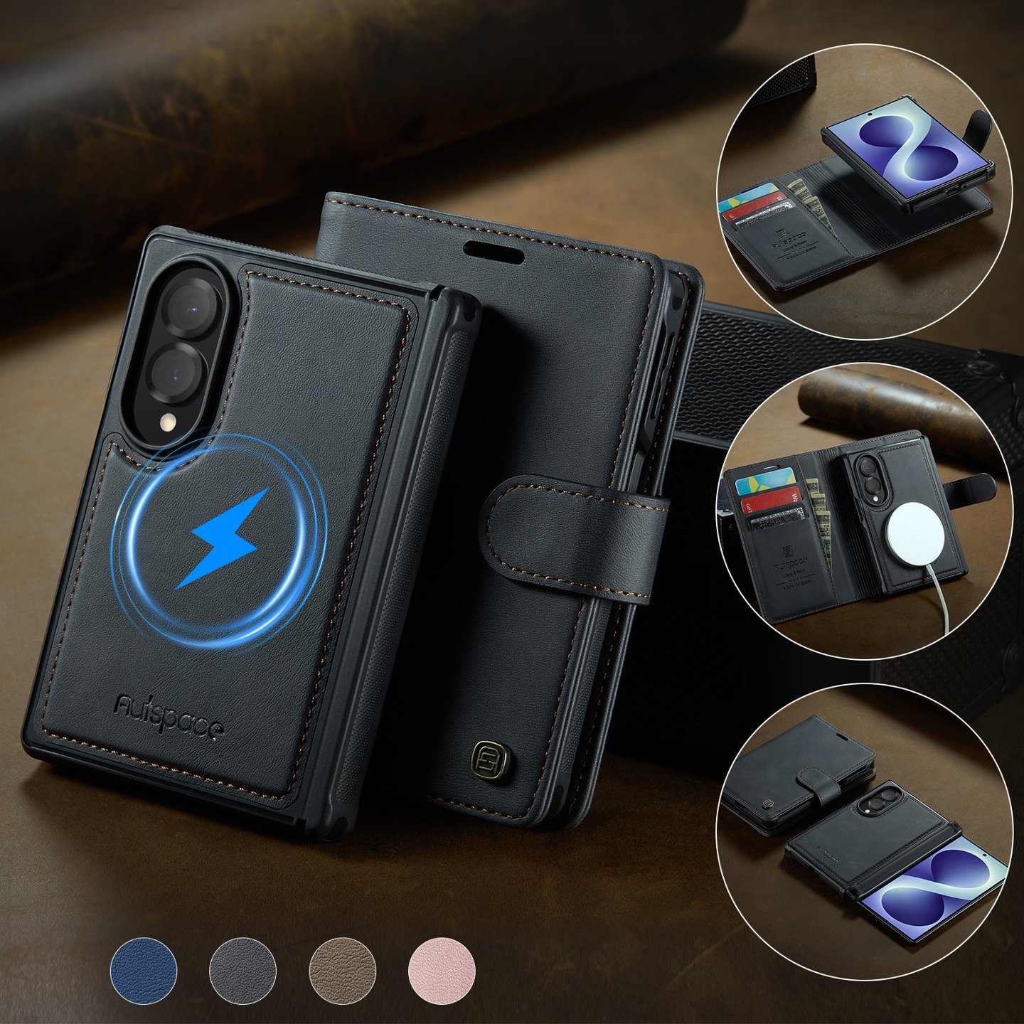 Place Card Holder - Galaxy Z Fold8 2 In1 Detachable