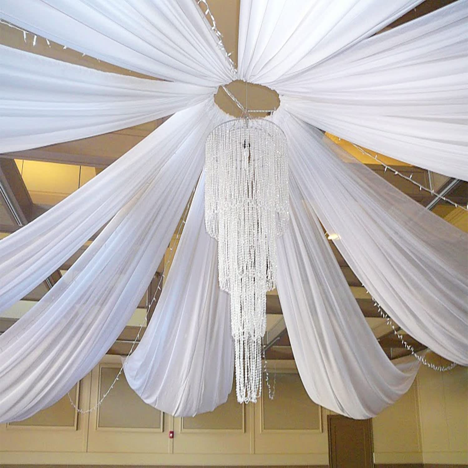 Wedding Ceremony Supply - Wedding Arch Ceiling Drape Roof Decor