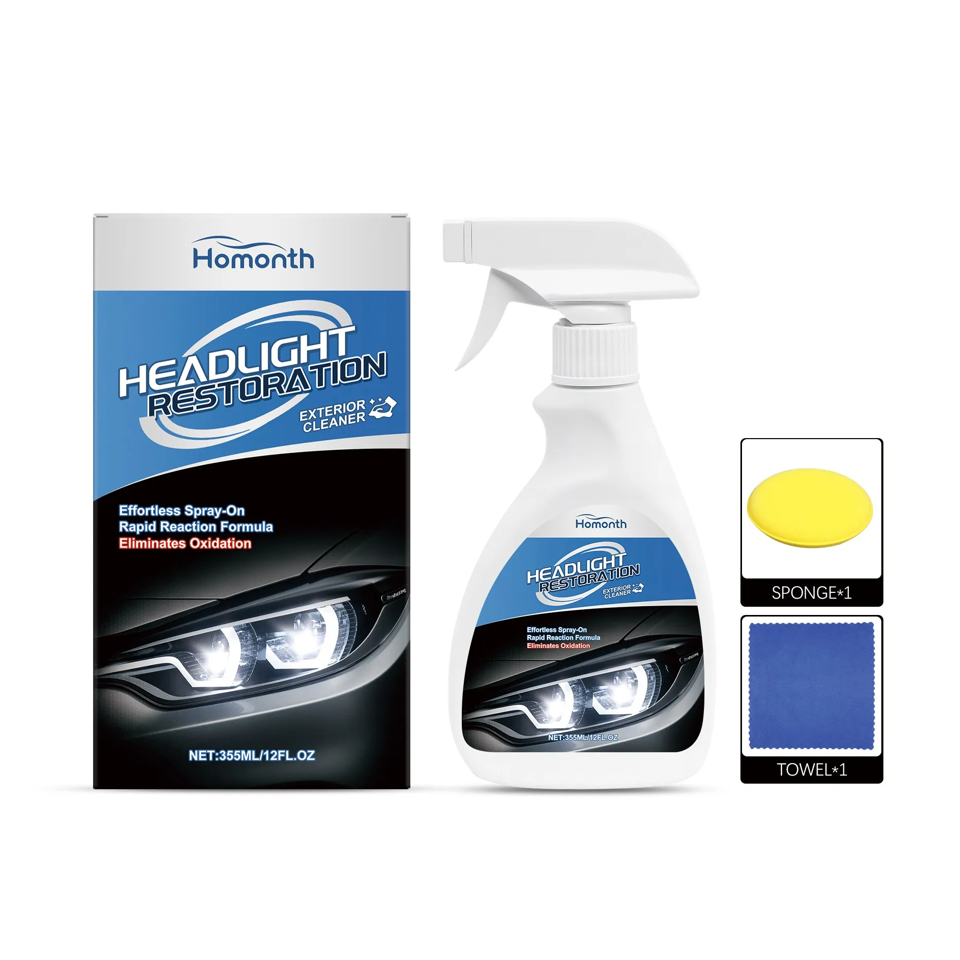 Wedding Solution - BabyHomonth headlight care spray, car headlight