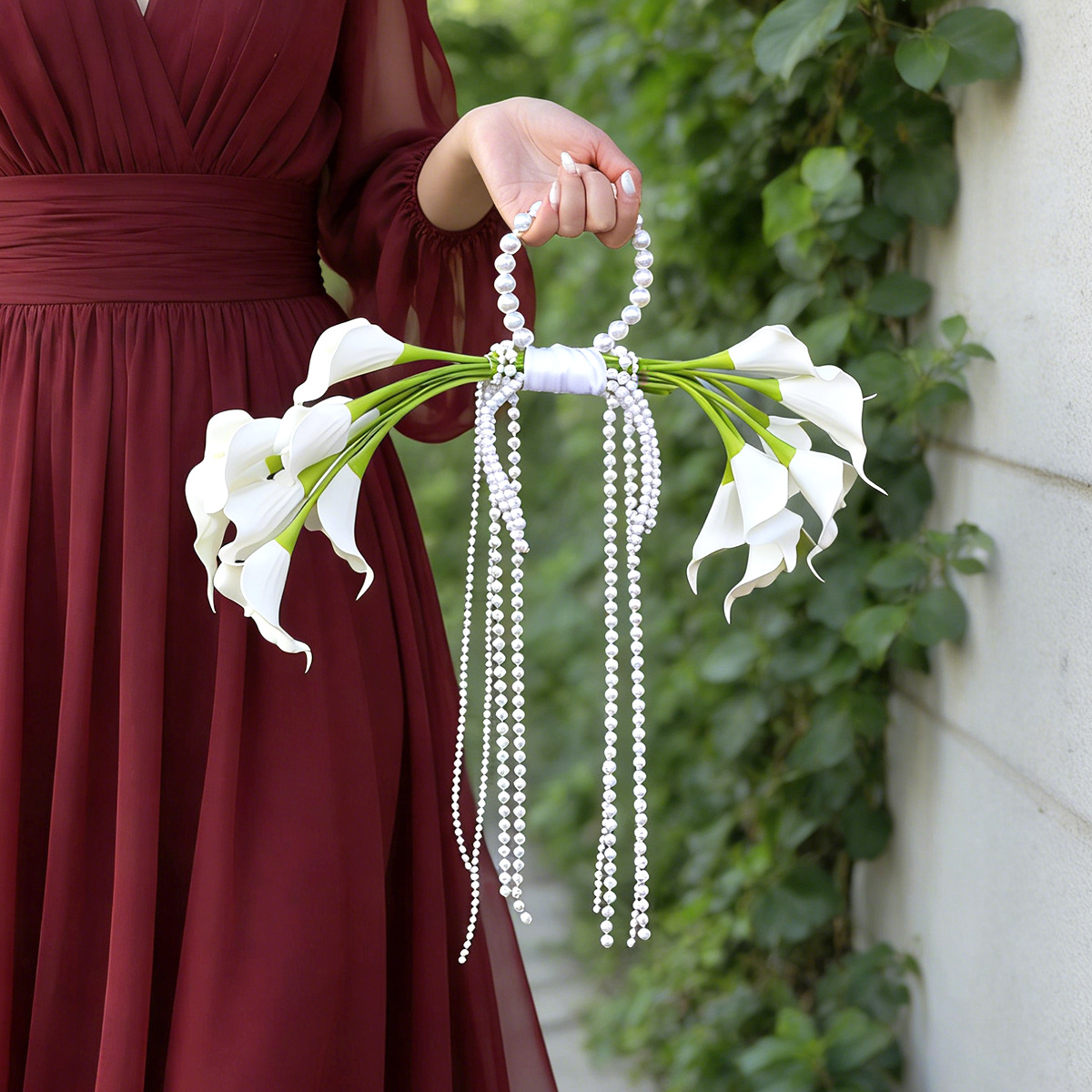 Yannew Artificial Calla Lily B - Wedding Ceremony Supply ulasan dan harga