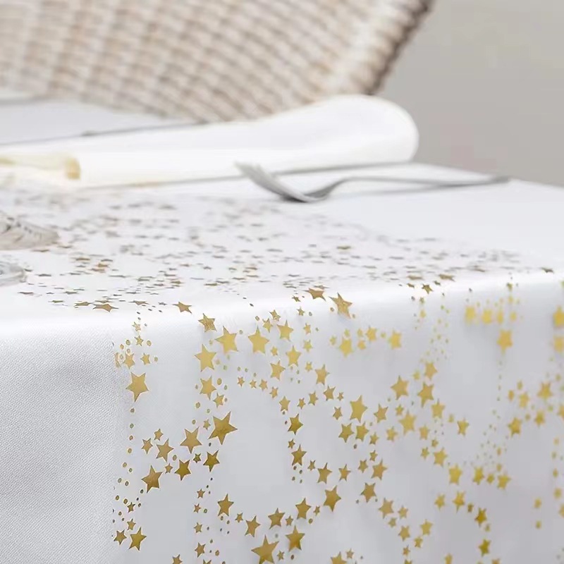 Party Table Runner Polyester F - Table Runner Sequin ulasan dan harga