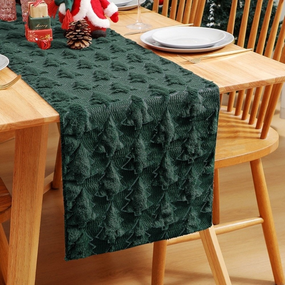 New Christmas Table Runner Pol - Table Runner Sequin ulasan dan harga