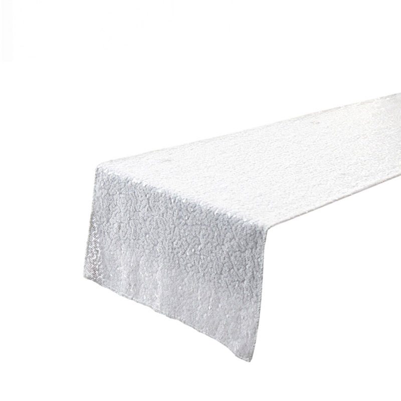 30*275cm Sequin Table Runners  - Table Runner Sequin ulasan dan harga