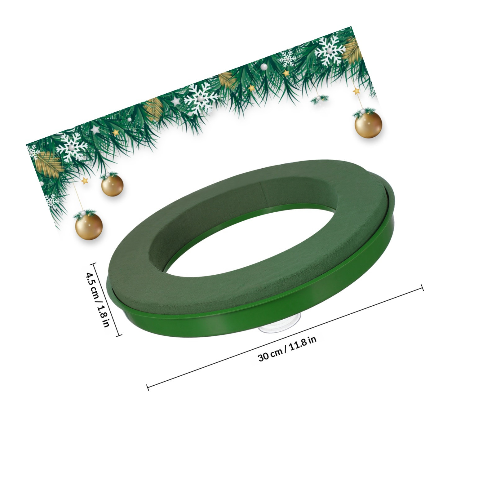 Small Flower Foam Ring Artific - Wedding Decoration Supply ulasan dan harga