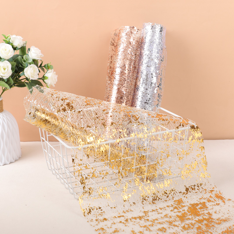 Metallic Gold Table Runner Seq - Table Runner Sequin ulasan dan harga