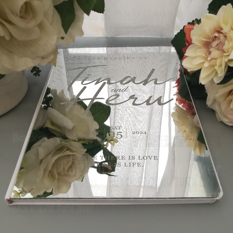 Personalized Wedding Guest Boo - Wedding Ceremony Supply ulasan dan harga