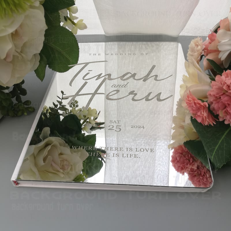 Personalized Wedding Guest Boo - Wedding Ceremony Supply ulasan dan harga