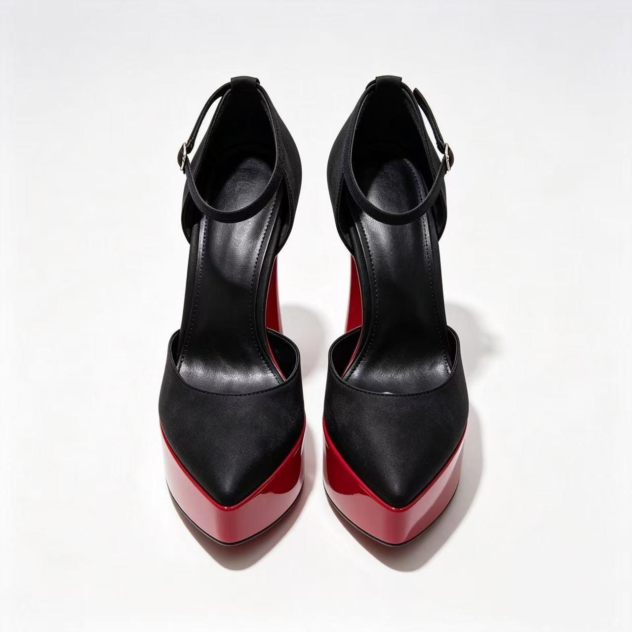 Women Satin Pointed Toe Platfo - Wedding Super ulasan dan harga