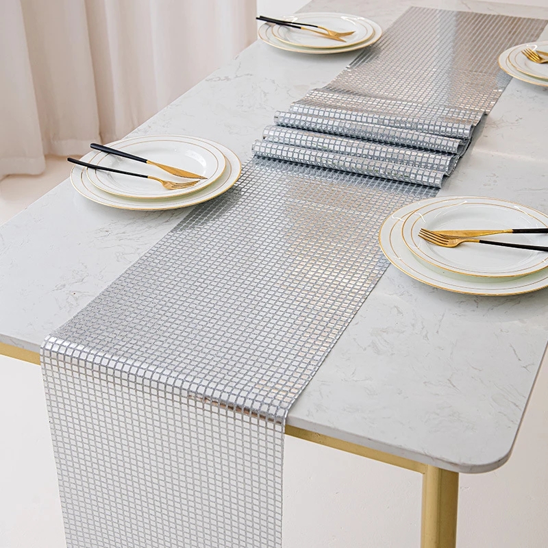 Glitter Sequin Table Runner Mi - Table Runner Sequin ulasan dan harga