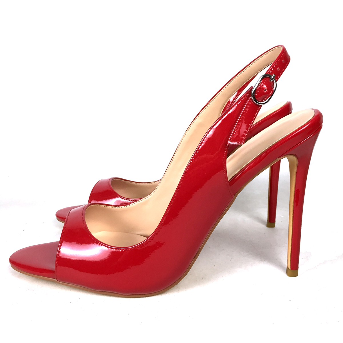 Women Peep Toe High Heel Sanda - Wedding Super ulasan dan harga