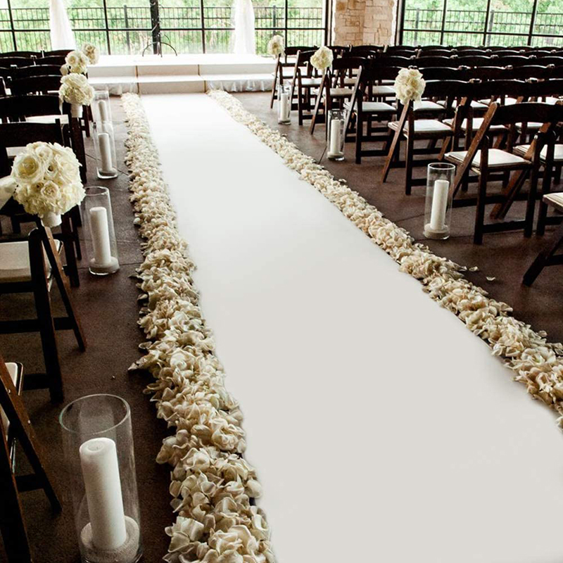 Wedding Aisle Runners Party Bi - Aisle Runner White ulasan dan harga