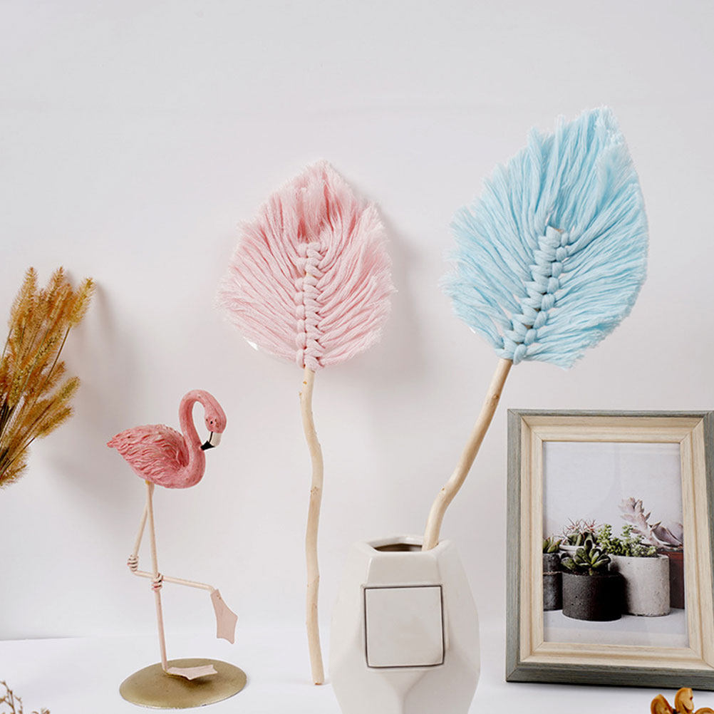 4Pcs Cotton Rope Leaf Shape Wa - Wedding Decoration Supply ulasan dan harga