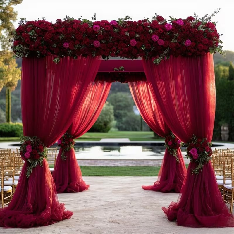6 Meters Wedding Arch Drape Fa - Wedding Ceremony Supply ulasan dan harga