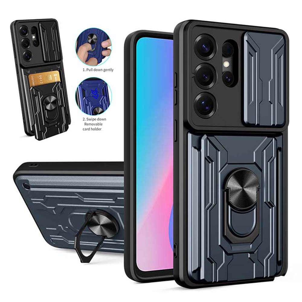 Heavy Duty Armor Case For Sams - Place Card Holder ulasan dan harga