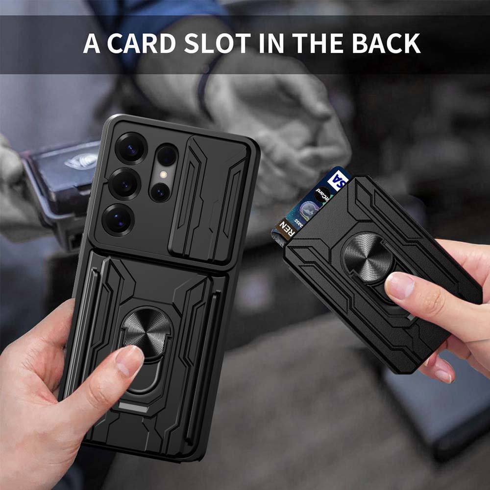 Heavy Duty Armor Case For Sams - Place Card Holder ulasan dan harga