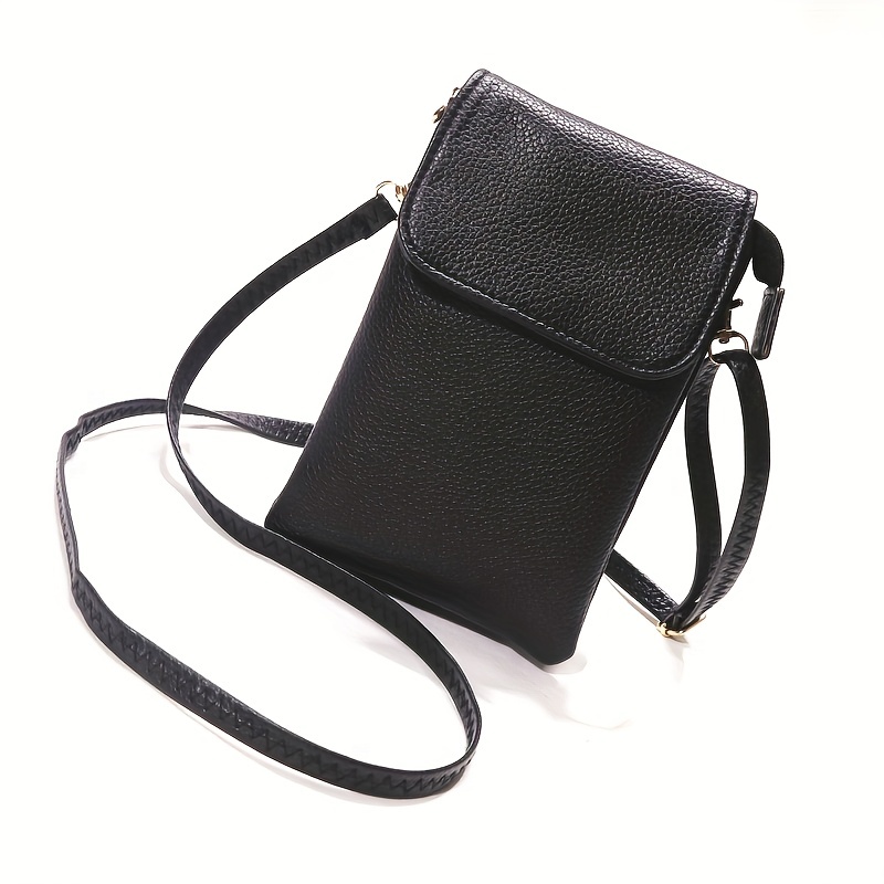 Women Leather Crossbody Phone  - Place Card Holder ulasan dan harga