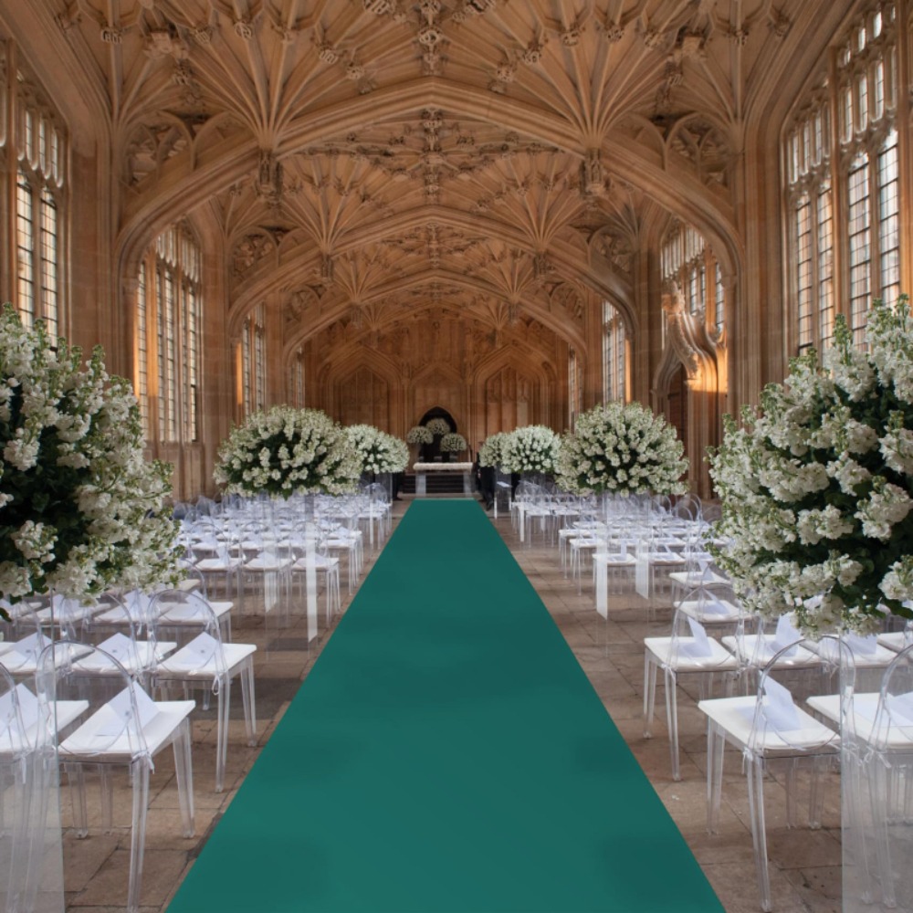 Elegant Wedding Aisle Runner C - Aisle Runner White ulasan dan harga