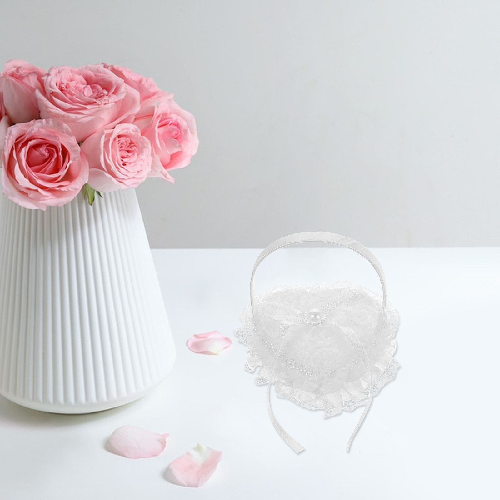 Heart Shape Ring Pillow Romant - Wedding Ceremony Supply ulasan dan harga